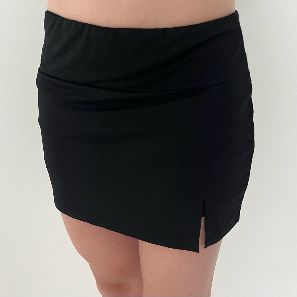 Stretchy Black Skort Women’s XL